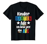 Kinder Kita Abgänger 2025 Kita Geschafft 2025 Kita Ade 2025 T-Shirt