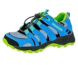Lico Unisex Kinder Fremont Trekking-& Wanderhalbschuhe, Grau Blau Lemon, 30 EU