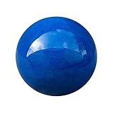 Teramico Dekokugel Gartenkugel glasiert -Blau, Grün, Anthrazit, Türkis, Aqua- sehr hochwertig frostfest und witterungsbeständig Steinzeug (16cm, Blau)