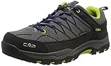 CMP Jungen Kids Rigel Low Shoes Wp Trekking Wanderhalbschuhe, Graffite Marine, 39 EU