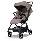my junior® Buggy PICO³ | bis 22kg | Einhand AutoFold-Klappmechanismus | Ergonomische Liegeposition nach IGR e.V. | großes Sonnenverdeck UV50+ | Handgepäckmaß | 2 Belüftungsfenster Hazel - Black
