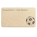 Schulanfang Frühstücksbrett personalisiert mit Name, Spruch, Motiv - Geschenk zur Einschulung für ABC Schützen, Erstklässler, Vorschulkinder