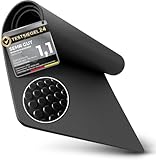 NEOLYMP Bodenschutzmatte Fitnessgerät (120 x 60 cm) - Laufband Matte 8mm Dicke - langlebig, rutschfest & stoßdämpfend - Fitness Unterlegmatte für Crosstrainer - Gymnastikmatte, Fitnessmatte