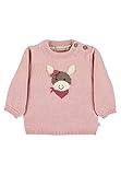 Sterntaler Baby - Mädchen Pullover Baby Strick Strickpullover Esel Emmi, Rosa, 74