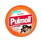 Pulmoll Junior Hustenpirat Orange zuckerfrei, 10er Pack (10 x 50 g)