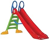 Dohany 2in1 Kinder Rutsche Wasserrutsche freistehend Rutschlänge 200 cm rot/grün