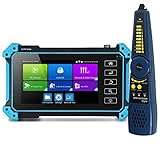 CCTV Tester Monitor 5 Zoll Touchscreen IP AHD TVI CVI Kamera Tester Analoger Kameratest Unterstützung POE WIFI PTZ 1080P H.265 IPC-5100 Plus Upgrade/Kameratest zu DC12V Ausgang