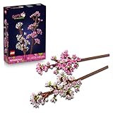 LEGO Botanicals Kirschblüten - Spielzeug mit Kunstblumen – Kreative Deko für Schreibtisch – Spielset mit Blumen zum Bauen und Ausstellen Geschenk für Mädchen und Teenager ab 8 Jahren – 40725