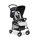 hauck Buggy Sport, Ultra Leicht - nur 5,9 kg, für Kinder bis 15 kg, Klein Zusammenklappbar, Reisebuggy mit Liegefunktion, Extra Großer Korb bis 3 kg (Disney Mickey Stars)