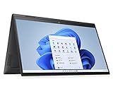 HP Envy x360 2in1 Convertible Laptop | 15,6' Full HD IPS Touch Display | AMD Ryzen 5 5500U | 16 GB DDR4 RAM | 512 GB SSD | AMD Radeon Grafik | Windows 11 | QWERTZ | Fingerabdruckleser | schwarz