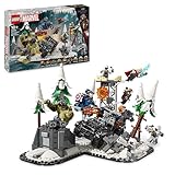 LEGO Marvel Avengers Assemble: Age of Ultron, BAU- und Spielset mit 8 Superhelden-Minifiguren wie Thor, dem Hulk und Iron Man, Bauspielzeug für Jungen und Mädchen, Abenteuer-Set 76291