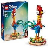 LEGO ǀ Disney Vaiana 2: Heihei Spielzeug - Tierfigur zum Spielen & Ausstellen mit drehbarem Kopf, beweglichen Flügeln & Schwanzfedern sowie Ständer – Geschenk für Mädchen ab 9 Jahren – 43272