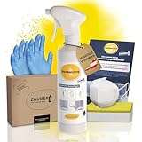 Zauberfein - Schimmelpilz Entferner Spray Medium Pack, 500 ml, Schnell Wirkend, Gebrauchsfertiges Anti-Schimmel Spray und Desinfektionsmittel mit Aktivchlor für Feuchträume wie Bad und Keller