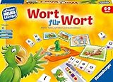 Ravensburger 24955 - Wort für Wort - Spielen und Lernen für Kinder, Lernspiel für Kinder von 6-9 Jahren, Spielend Neues Lernen für 1-4 Spieler, tolles Weihnachtsgeschenk, Yellow