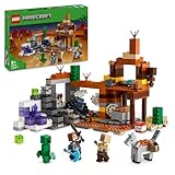 Lego Minecraft Die Mine in den Badlands, Bergbau-Spielzeug zum Videospiel, Set für Jungen und Mädchen ab 8 Jahren, Bauspaß mit Lego Steinen, Abenteuerset, Geburtstagsgeschenk 21263