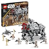 LEGO Star Wars 75337 at-TE Walker Spielzeug mit 3 Minifiguren aus dem 212. Klon-Trupp, Zwergspinne und Battle Droid Figuren – Geschenk für Jungs ab 9 Jahren und Fans von Die Rache der Sith