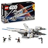 LEGO Star Wars 75399 Rebel U-Wing Starfighter - Spielzeug mit Schwenkflügelfunktion & 3 Minifiguren inkl. Cassian Andor & K-2SO Droidenfigur - Geschenk für Jungen ab 8 Jahren & Andor Staffel 2 Fans