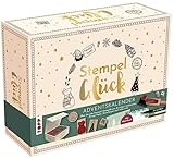 Adventskalender Stempel-Glück. Mit mehr als 24 Stempeln, Anleitungsbuch und weiterem Zubehör