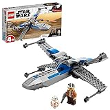 Lego Star Wars Resistance X-Wing 75297 Building Kit; Awesome Starfighter Building Toy for Kids Aged 4 and Up, Featuring Poe Dameron and BB-8; New 2021 (60 Pieces)