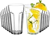 GIESSLE® 12 Stück 700ml XXL Cocktailgläser (großes Trinkglas im klassischen Design) Longdrinkglas