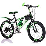 Mountainbike 24 22 Zoll 6 Gang Kinderfahrrad Carbonstahl Geeignet für Jungen und Mädchen Mit Einer Körpergröße Von 125-170cm B,24 inches