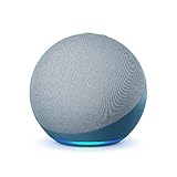Echo (4. Generation, 2020) | Mit herausragendem Klang, Smart Home-Hub und Alexa | Blaugrau, Zertifiziert und generalüberholt