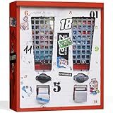 BOXILAND® Nostalgie Adventskalender Süßigkeiten [RETRO VINTAGE] - Süßes aus den 80ern, 90ern und 2000ern (24 Leckereien aus der Kindheit)