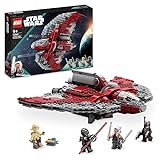 LEGO 75362 Star Wars Ahsoka Tanos T-6 Jedi Shuttle Set, baubares Raumschiff-Spielzeug mit 4 Minifiguren inkl. Sabine Wren und Marrok mit Lichtschwertern, Geschenk für Fans der Ahsoka-Serie