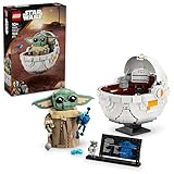 LEGO Star Wars 75403 Grogu in Seiner Repulsorwiege aus The Mandalorian - Minifigur zum Sammeln - Modell zum Bauen, Spielen und Ausstellen - Wohn-Deko - Geschenk für Jungen und Mädchen ab 10 Jahren