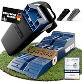 WERKTHOR Auffahrkeile für Wohnmobil - [2er Set] Hochbelastbare Auffahrkeile für maximalen Halt [