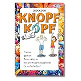 Knopf im Kopf | Abnehm-Kartenset | mit Guten Gewohnheiten einfach schnell abnehmen und Wohlfühlgewicht halten | Endlich schlank | 32 Karten über Habits, Mindset, Achtsamkeit