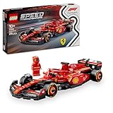 LEGO Speed Champions Ferrari SF-24 F1 Rennauto - Modellauto Set mit Fahrer - Modellbau für Erwachsene - DIY Set mit 1 Minifigur - Sammelbares Formel 1 Geschenk zum Vatertag - 77242