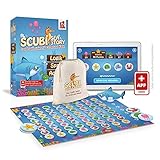Rudy Games Scubi Sea Story – Interaktives Lernspiel mit App – Spannendes Logikspiel mit zahlreichen Spielvarianten für Kinder, die ganze Familie und Freunde – Ab 6 Jahren – Für 2-5 Spieler