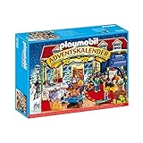 PLAYMOBIL Adventskalender 2021-70188 Weihnachten im Spielwarengeschäft mit liebevollen Figuren und Zubehörteilen hinter jedem Türchen, 89-teilig, Ab 4 Jahren