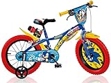 14 Zoll Kinderfahrrad Sonic Kinderrad Fahrrad Spielrad Original Lizenz