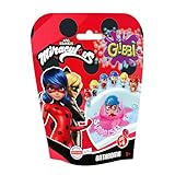 Simba Glibbi Miraculous Surprise, Badebombe in 1 von 4 Farben, Ladybug, mit Überraschungsfigur, 100g, ab 3 Jahren