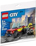 Lego - LEGO City 30585 Feuerwehr Wagen mit Figur Feuerwehrmann Feuerwehrauto Neu + OVP