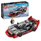 LEGO Speed Champions Audi S1 e-tron Quattro Rennwagen Set mit Auto-Spielzeug zum Bauen, Spielen und Ausstellen, Modellauto für Kinder, Geschenk für 9-jährige Jungs und Mädchen 76921