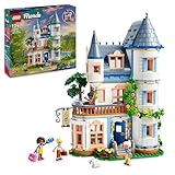 LEGO Friends Burg mit Ferienunterkunft, Hotel-Spielset für Kinder und Teenager ab 12 Jahren mit 4 Spielfiguren, Hund und Zubehör, Geschenkidee für Mädchen und Jungen 42638