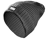 PUMA Ribbed Classic Cuff Beanie, Unisex Mütze, Strong Gray, 024038
