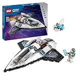 Lego City Raumschiff, Weltraum-Spielzeug mit Space Shuttle für Kinder zum Bauen, Jungen und Mädchen ab 6 Jahren, Set mit Astronaut-Figur 60430