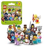 LEGO Minifiguren, Serie 27 Überraschungsbox mit 1 Figur zum Sammeln für Kinder, z.B. Wolfbändiger, Piratin, Steampunk-Erfinder, Geschenk für Jungen und Mädchen ab 5 Jahren 71048