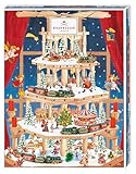 Niederegger Adventskalender Winter-Klassiker, modernes Design, gefüllt mit Niederegger Marzipan, 1er Pack (1 x 300 g)