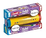 Quercetti Tubò Pitagorico Lernspiele ab 5 Jahre Mathematik Einmaleins Reisespiele Kinder Montessori Spielzeug Geschenk Mädchen Junge Brettspiele Gesellschaftsspiele