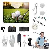 Golf-Adventskalender 2024 | Praktische Golf-Tools Weihnachts-Countdown-Kalender | Herren-Überraschungs-Countdown-Kalender | Einzigartiger Golfer-Adventskalender mit Golfball-Zubehör für Anfänger und