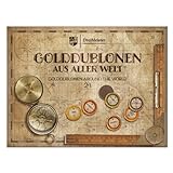 DreiMeister Adventskalender Golddublonen 2023 - Edel Kakao, Edelmilchschokolade und Edelbitterschokolade aus aller Welt - 1er Pack (1 x 200g)