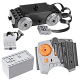 BrickBounty 4-teiliges Motor-Set mit technischen Teilen, MOC für Leistung und Fernsteuerung für zusammengebaute Bausteine STEM