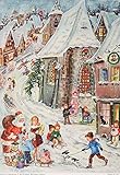 Adventskalender 'Rodelfreuden': Papier-Adventskalender