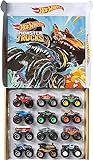 Hot Wheels GGC61 - Monster Trucks Ultimatives Chaos Die-Cast-Fahrzeuge im Maßstab 1:64 12er-Pack, Spielzeug für Kinder ab 3 Jahren