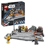 LEGO 75334 Star Wars Obi-Wan Kenobi vs. Darth Vader, Spielset mit Duell-Plattformen und Minifiguren, baubares Spielzeug für Kinder ab 8 Jahren